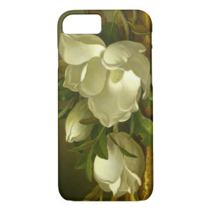 Funda Para iPhone 8/7 Martin Johnson Heade - Magnolias sobre Velvet de O