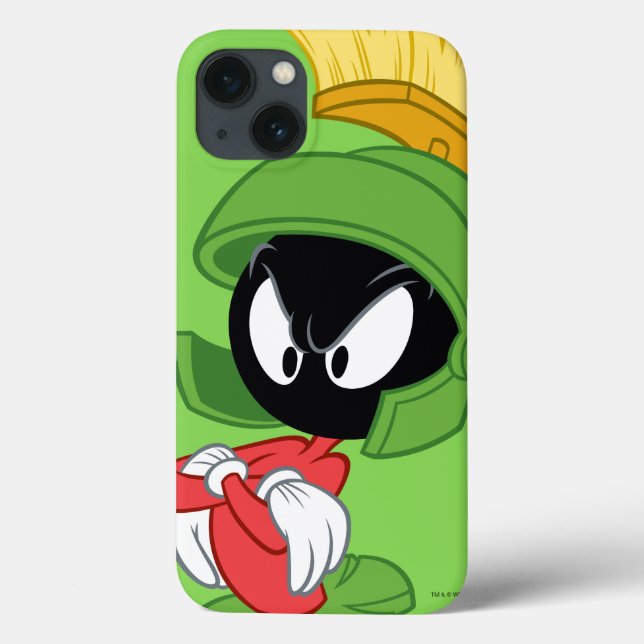 Funda De Case-Mate Para iPhone MARVIN THE MARTIAN™ | Armas cruzadas (Reverso)