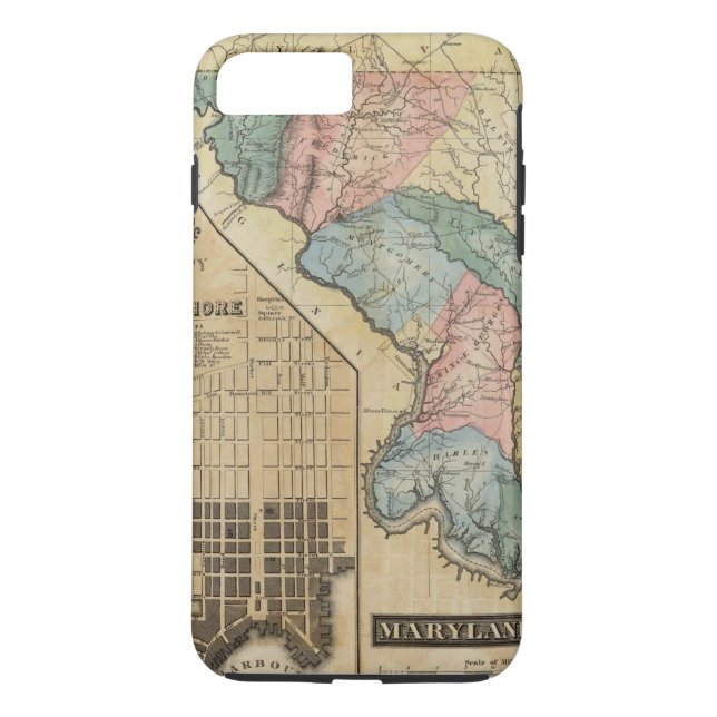 Funda De Case-Mate Para iPhone Maryland 8 (Reverso)