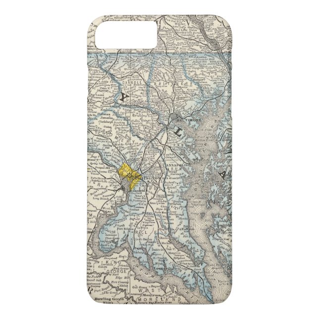 Funda De Case-Mate Para iPhone Maryland, DC, y Delaware (Reverso)
