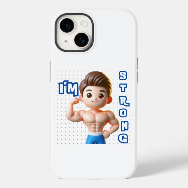 Funda De Case-Mate Para iPhone Más fuerte cada día (Reverso )