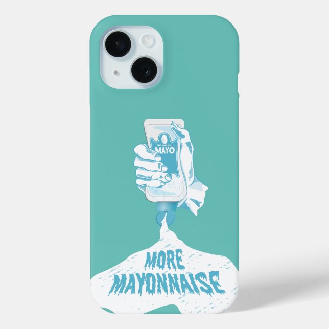 Funda De Case-Mate Para iPhone Más mayonesa (Reverso )