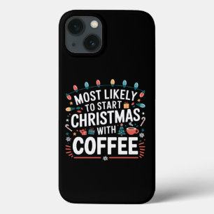 Funda Para iPhone 13 Más Probable Que Empiece La Navidad Con La Familia