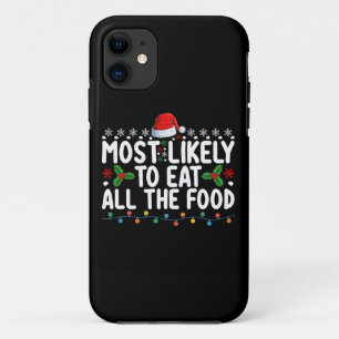 Funda Para iPhone 11 Más Probable Que Se Coma Toda La Comida Familia De