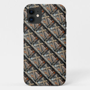 Funda Para iPhone 11 Máscara de cara de cruz de fuerza de primera calid