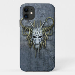 Funda Para iPhone 11 Máscara de guerrero de Alien