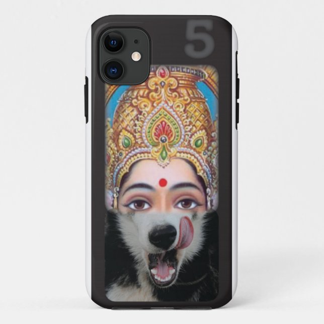 Funda De Case-Mate Para iPhone Máscara del lobo (Reverso)