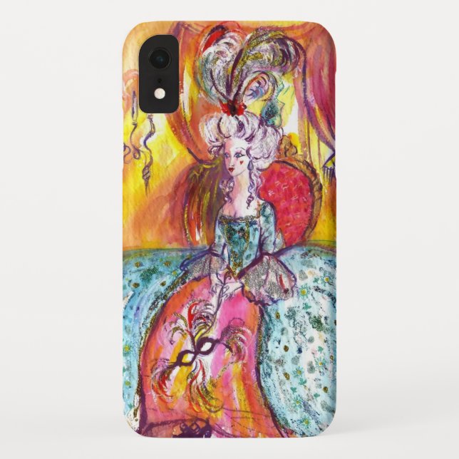 FUNDA DE Case-Mate PARA iPhone MÁSCARA VENECIANA / COLOMBINA (Reverso)