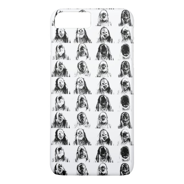 Funda De Case-Mate Para iPhone Máscaras espeluznantes (Reverso)