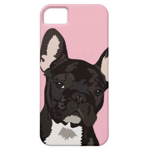 Funda Para iPhone SE/5/5s Mascota de Bulldog francés de chuleta negra