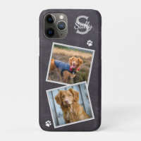 Mascota fotográfico personalizado Perro Gato Slate
