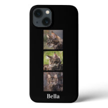 Mascota Monograma de Collage de fotos de gato pers