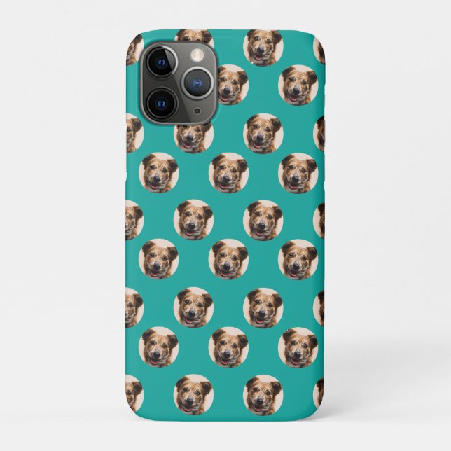 Funda De Case-Mate Para iPhone Mascota personalizado Foto (Reverso)