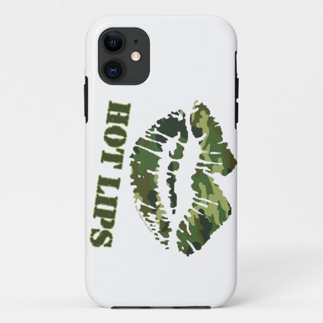 Funda De Case-Mate Para iPhone MASH Hot Lips (Reverso)