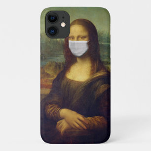 Funda Para iPhone 11 Masked Mona Lisa