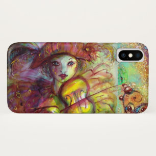 FUNDA PARA iPhone X MASQUERADE VENECIANO / HARLEQUIN