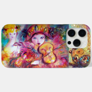 FUNDA PARA iPhone 15 PRO MAX MASQUERADE VENECIANO / HARLEQUINA Y COLUMBINA