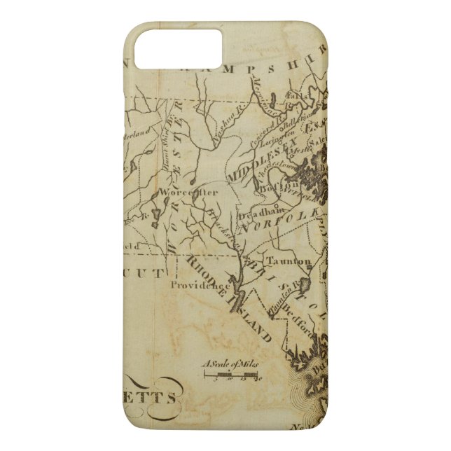 Funda De Case-Mate Para iPhone Massachusetts 3 (Reverso)