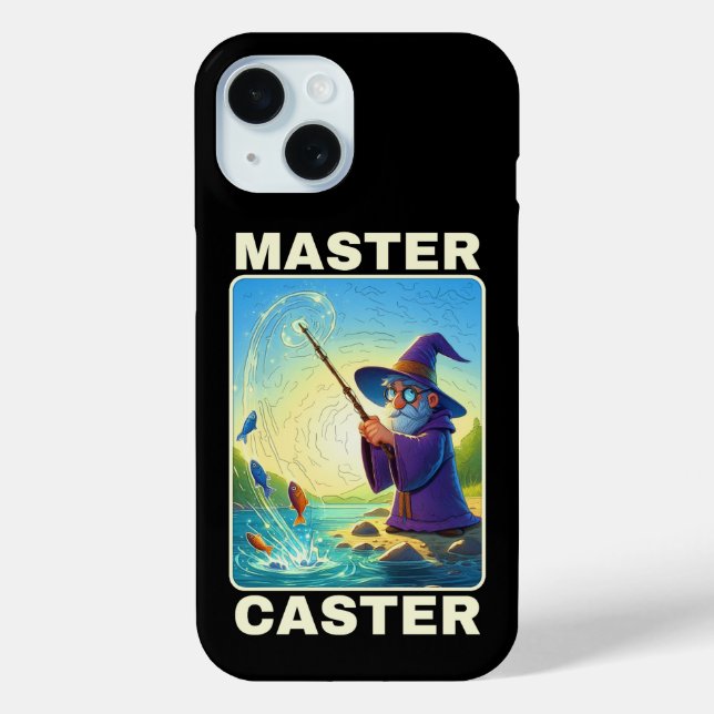 Funda De Case-Mate Para iPhone Master Caster - Asistente para pesca mágica (Reverso )
