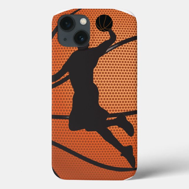 Funda De Case-Mate Para iPhone Mate de baloncesto (Reverso)