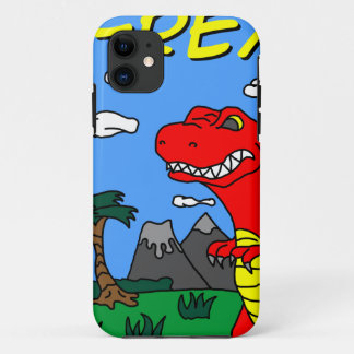 Funda Para iPhone 11 ¡Materia de T-Rex!!!