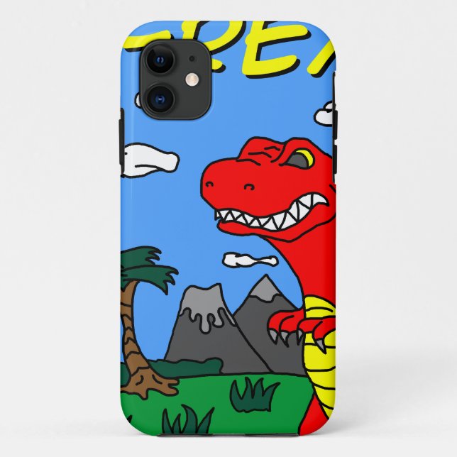 Funda De Case-Mate Para iPhone ¡Materia de T-Rex!!! (Reverso)