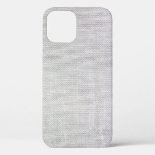 Funda Para iPhone 12 Material de textura de tela de lona