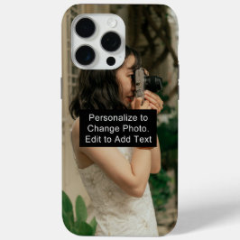 Funda Para iPhone 15 Pro Max Material gráfico fotográfico personalizado persona
