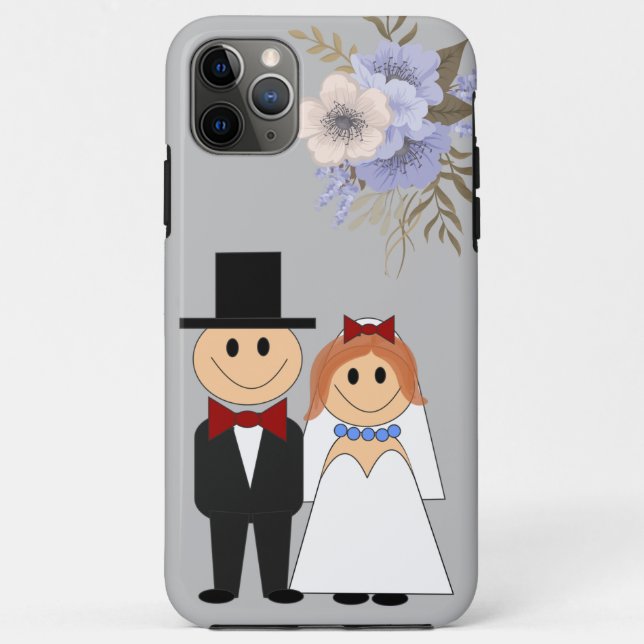 Funda De Case-Mate Para iPhone Matrimonio (Reverso)