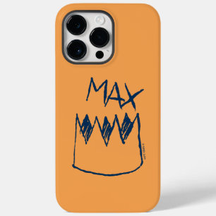 Funda Para iPhone 14 Pro Max De Case-Mate Max y boceto de la corona