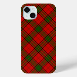 Funda Para iPhone 15 Mini Maxwell tartan platillo rojo