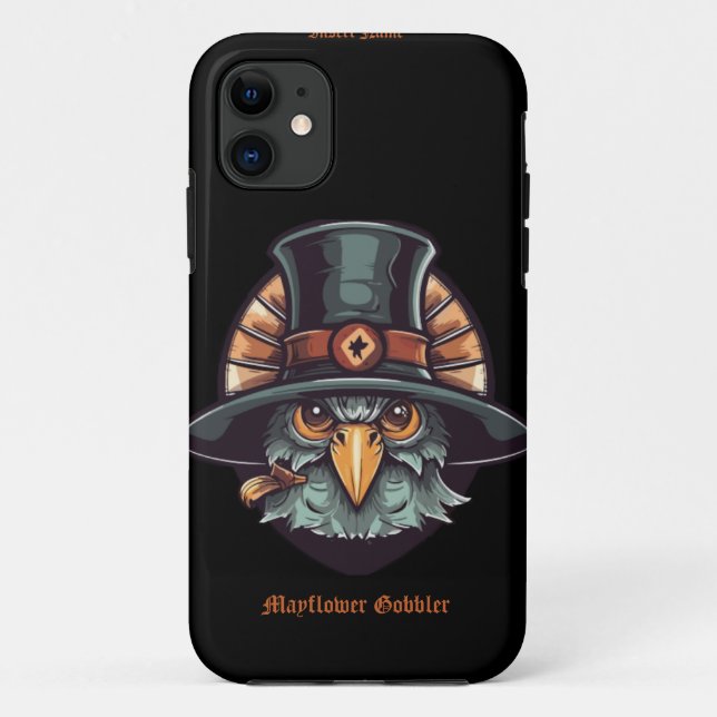 Funda De Case-Mate Para iPhone Mayflower Gobbler (Reverso)