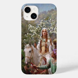 Funda Para iPhone 14 De Case-Mate Maying de la Reina Guinevere c. 1900 por John Coll