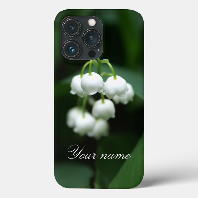Funda De Case-Mate Para iPhone Mayo de lirios blancos (Reverso )