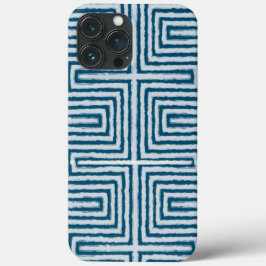 Funda Para iPhone 13 Pro Max Maze africano tribal moderno