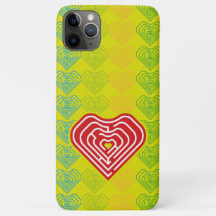 FUNDA PARA iPhone 11 PRO MAX MAZE LOVE HEART BY MASANSER PIXELAT