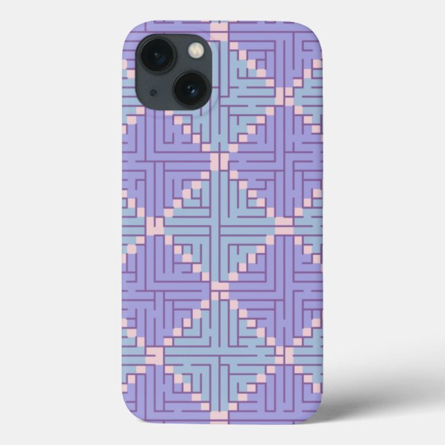 Funda De Case-Mate Para iPhone Maze Patchwork (Reverso)