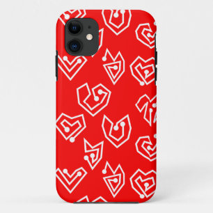 Funda Para iPhone 11 Mazes de San Valentín blanco