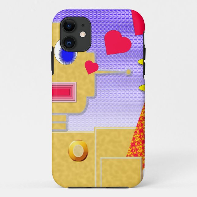 Funda De Case-Mate Para iPhone Me amo, soy un bot (Reverso)