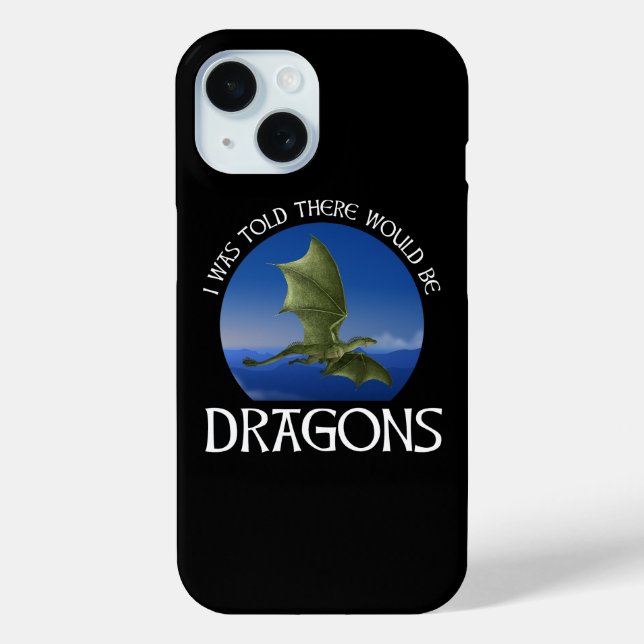 Funda De Case-Mate Para iPhone Me Dijeron Que Habría Dragones (Reverso )