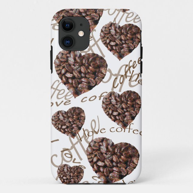 Funda De Case-Mate Para iPhone ¡Me Encanta El Café! (Reverso)