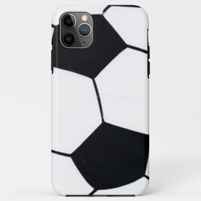 Funda De Case-Mate Para iPhone Me encanta el fútbol (fútbol) Corazón del juego: m (Reverso)