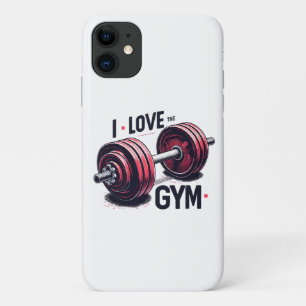 Funda Para iPhone 11 Me encanta el gimnasio
