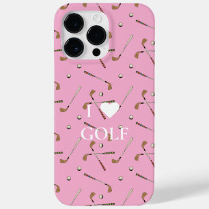 Funda Para iPhone 14 Pro Max De Case-Mate Me encanta el rosa del golf