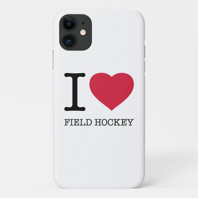 FUNDA DE Case-Mate PARA iPhone ME ENCANTA FIELD HOCKEY (Reverso)