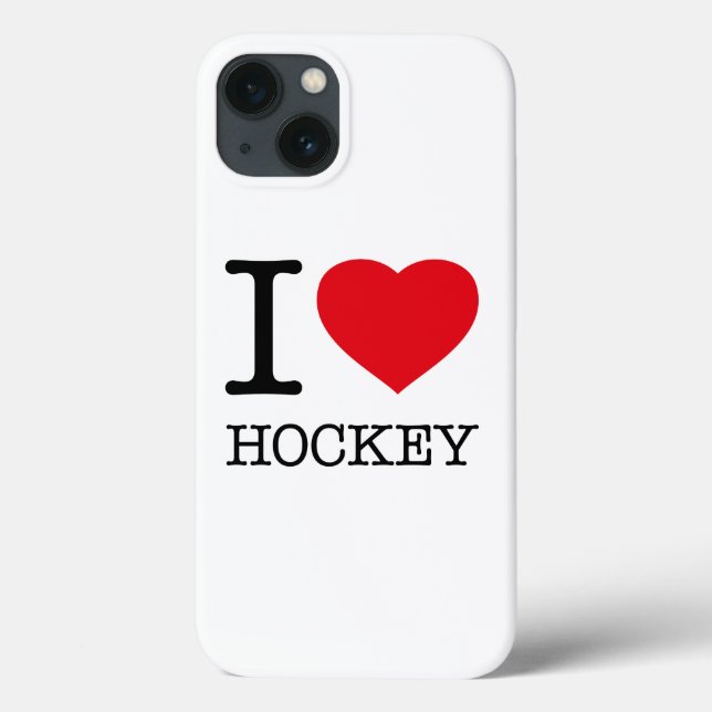 FUNDA DE Case-Mate PARA iPhone ME ENCANTA HOCKEY (Reverso)