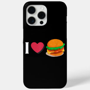 Funda Para iPhone 15 Pro Max Me Encanta La Comida Insalubre De Queburger Burger