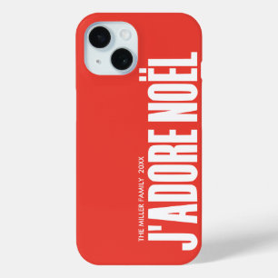 Funda Para iPhone 15 ¡Me encanta la Navidad!