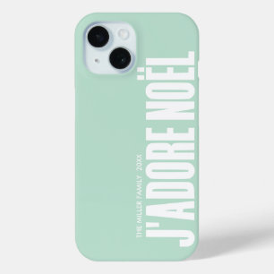 Funda Para iPhone 15 ¡Me encanta la Navidad!