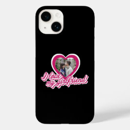 Funda Para iPhone 14 De Case-Mate Me encanta mi novia Personalizado personalizada.